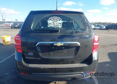 2017 Chevrolet Equinox Ls z USA, uszkodzony, nr VIN 2GNFLEEK7H6197641